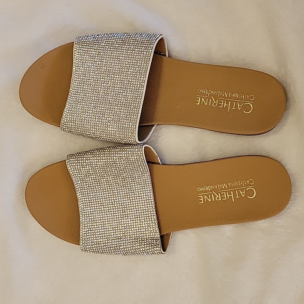 Catherine Malandrino Sparkly Sandals Women's Size 8.5 ✨️
